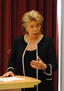 Viviane Reding lors de la Conférence annuelle des autorités européennes à la protection des données le 3 mai 2012 (c) CNPD
