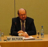 François Biltgen lors de la Conférence annuelle des autorités européennes à la protection des données le 3 mai 2012 (c) CNPD