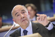 Pierre Moscovici, candidat au poste de commissaire en charge des Affaires économiques, lors de son audition au Parlement européen (Source: PE)