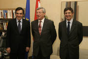 François Fillon, Jean-Claude Juncker, Jean-Pierre Jouyet