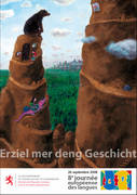L'illustration "Erziel mer eng Geschicht" de Muriel Moritz