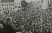 Triomphe. Willy Brandt à deux jours des élections