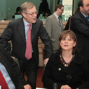 Fernand Boden et Sabine Laruelle (c) Conseil de l'Union européenne