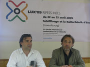 Eric Lavillunière et Romain Biever