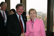 Jean Asselborn et Hillary Clinton
