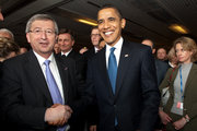 Jean-Claude Juncker et Barack Obama (c) SIP - Caratini