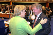 Jean Asselborn et Angela Merkel (c) MAE