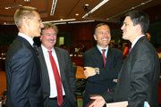 Alexander Stubb, Jean Asselborn, Franco Frattini et David Miliband lors du CAGRE du 27 juillet 2009. Photo : MAE