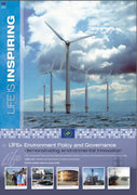 Affiche du programme LIFE +, volet Politique et Gouvernance en matière d'Environnement