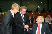Alex Stubb, Jean Asselborn et Carl Bildt à Bruxelles lors du Conseil Affaires générales du lundi 14 septembre 2009. Photo MAE