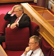 Jean-Claude Juncker et Fernand Boden