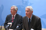 Jean-Claude Juncker et Thorbjørn Jagland