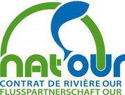 Le logo du Contrat de Rivière de l'Our "Nat'our"