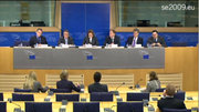 La conférence de presse qui a suivi l'accord politique trouvé par le Conseil et le Parlement européen sur le paquet "efficacité énergétique"