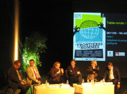Thierry Jean, Frank Engel, Catherine Trautmann, Jean Quatremer, Uschi Macher et Jean-Marie Halsdorf