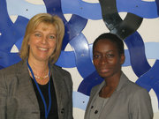 Françoise Hetto-Gaasch avec Nyamko Sabuni, ministre suédoise de l'Intégration et de l'Égalité des genres