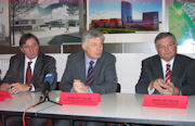 Jean-Marie Halsdorf, Claude Wiseler et Michel Mercier