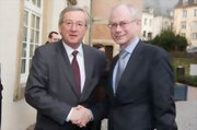 Jean-Claude Juncker et Herman Van Rompuy