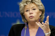 Viviane Reding (c) Conseil de l'Union européenne