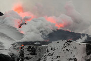 L'éruption du volcan Eyjafjöll en avril 2010 (cc) Henrik Thorburn
