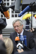 Jean-Claude Juncker à Bruxelles le 30 septembre 2010 © 2010 SIP / JOCK FISTICK