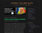 La lettre ouverte adressée à Robert Goebbels publiée sur le blog d'Astrid Lulling le 2 septembre 2010