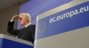 Michel Barnier présentant à la presse le projet de cadre européen pour la gestion des crises dans le secteur financier © European Union, 2010 | Brussels | p-017764-00-02 | 20/10/2010