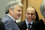 Didier Reynders et Luc Frieden (c) Le Conseil de l'UE
