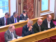 Les députés écoutant la déclaration de politique étrangère de Jean Asselborn le 16 novembre 2010