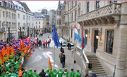 Les syndicats devant la Chambre des Députés le 15 décembre 2010. Source : www.chd.lu