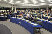 Salle comble au Parlement européen lors de la réunion de la commission LIBE le 17 janvier 2011 : au programme, la loi hongroise sur les médias © European Union 2011 PE-EP