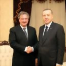 Jean Asselborn et Recep Tayyip Erdogan, Ankara, le 22.2.11 (photo SIP)