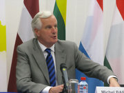 Michel Barnier à Luxembourg le 11 février 2011