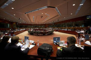 Les discussions battant leur plein à l'occasion du Conseil EPSCO le 7 mars 2011 (c) Le Conseil de l'UE