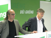 Claude Turmes et Henri Kox le 15 avril 2011