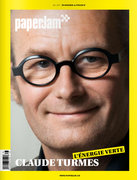 Claude Turmes fait la couverture du Paperjam de mai 2011