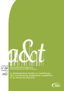 La couverture du numéro 10, daté de juin 2011, d'Actualité et Tendances, le bulletin économique de la Chambre de Commerce du Luxembourg