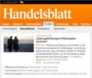 Le site www.handelsblatt.com a publié le 10 octobre 2011 un entretien avec Jean Asselborn