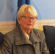 Marie-Josée Jacobs a reçu à Luxembourg Kristalina Gerogieva le 17 octobre 2011