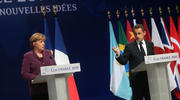 Réunion du G20 à Cannes - Angela Merkel et Nicolas Sarkozy - ©  Présidence de la République - P. Segrette