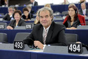 Karl-Heinz Florenz, rapporteur sur la refonte de la directive DEEE en plénière le 18 janvier 2012 © European Union 2012 PE-EP