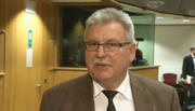 Werner Langen, rapporteur, à l'issue de la réunion du trilogue sur les produits dérivés le 9 février 2012. Extrait d'une vidéo diffusée par le Parlement européen