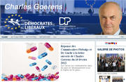 La réponse des commissaires De Gucht et Piebalgs à la une du site web de Charles Goerens : www.charlesgoerens.lu