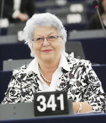 Edit Bauer dans l'hémicycle le 24 mai 2012 © European Union 2012 - European Parliament