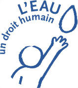 Logo de l'ICE en faveur d'un droit universel à l'eau