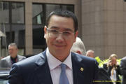 Victor Ponta à son arrivée au Conseil européen le 28 juin 2012 (c) Consiel de l'UE