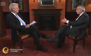 Jean-Claude Juncker interviewé par Sigmund Gottlieb du Bayrischer Rundfunk, le 18 septembre 2012