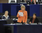 La Commissaire européenne en charge de la Justice, Viviane Reding
