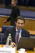 Le ministre portugais des Finances, Vitor Gaspar, à Luxembourg le 8 octobre 2012 (c) Conseil de l'UE