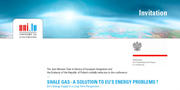 L'invitation lancée par l'Université de Luxembourg et l'Ambassade de Pologne à une conférence sur les gaz de schiste qui aura lieu le 8 octobre 2012